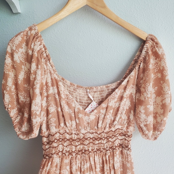 SOLD 🤍Free People cotragecore cotton maxi dress XS - Picture 7 of 8